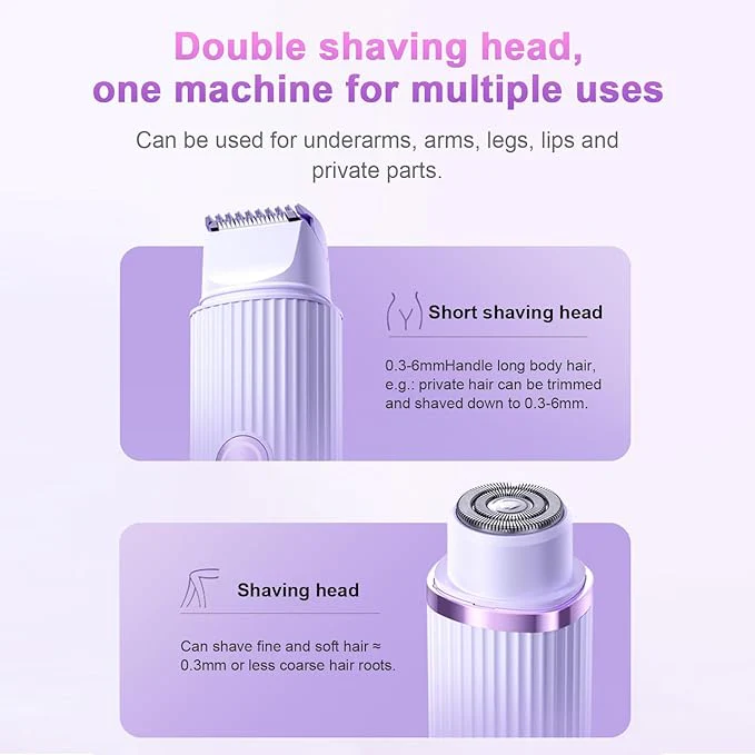 Double Head Electric Shaver